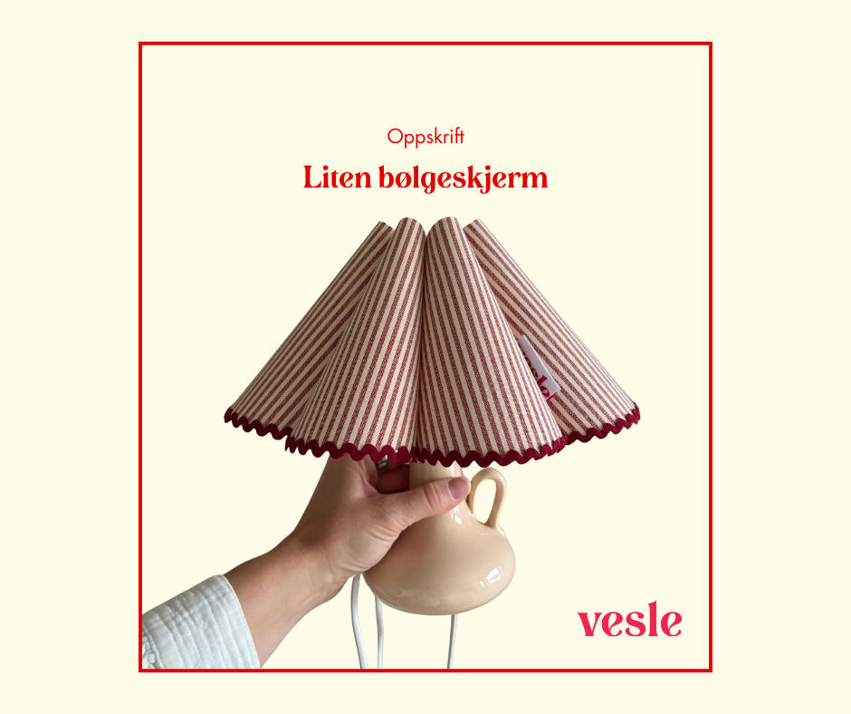 Oppskrift liten bølgeskjerm