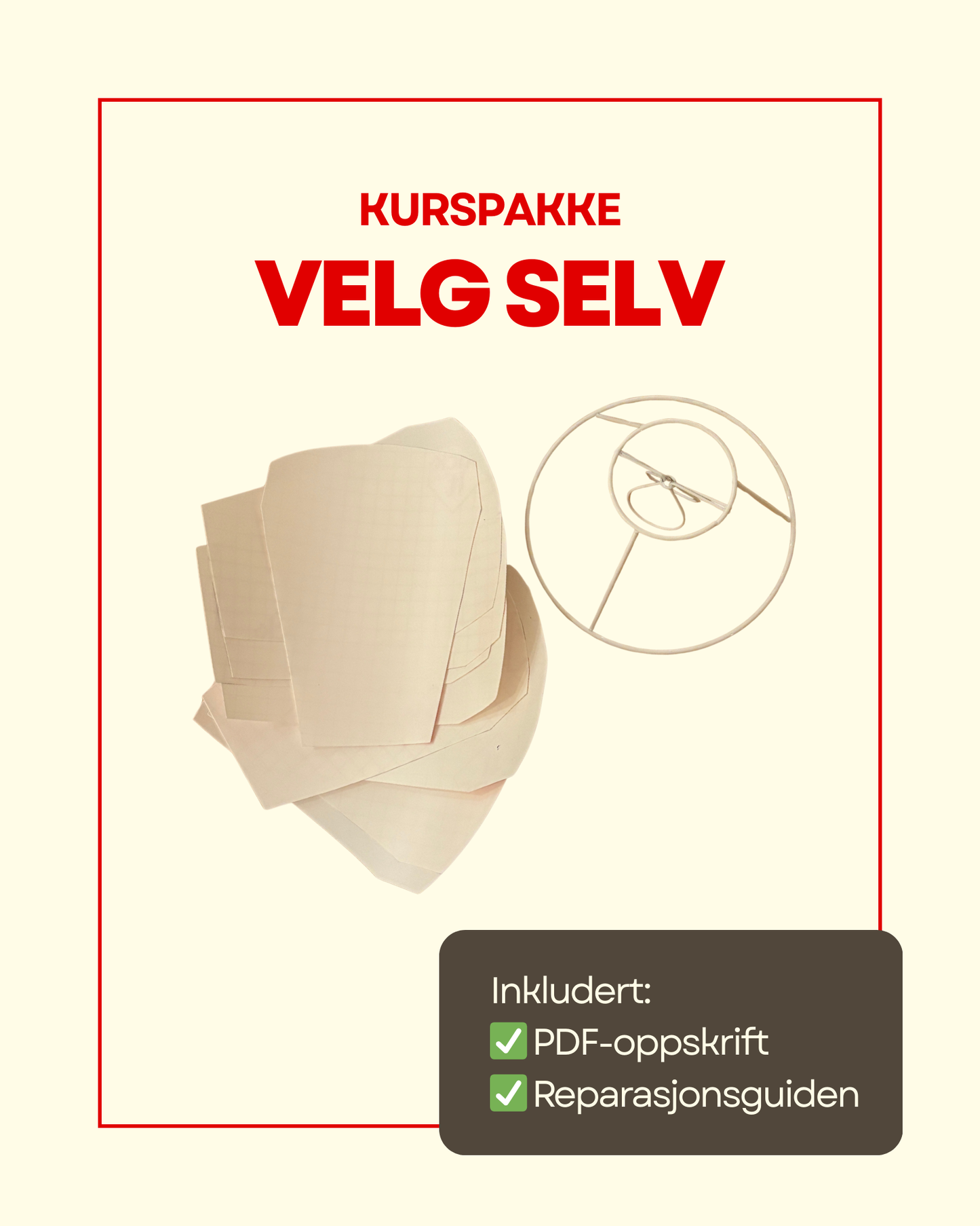 Kurspakke velg selv
