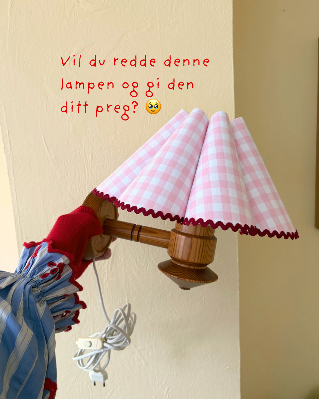 Lampekit vegglampe