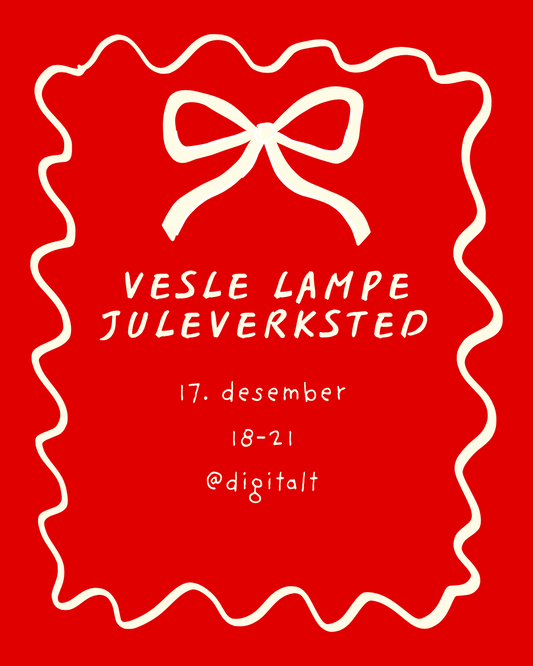 Digitalt juleverksted – ekstraforestilling 🎄✨