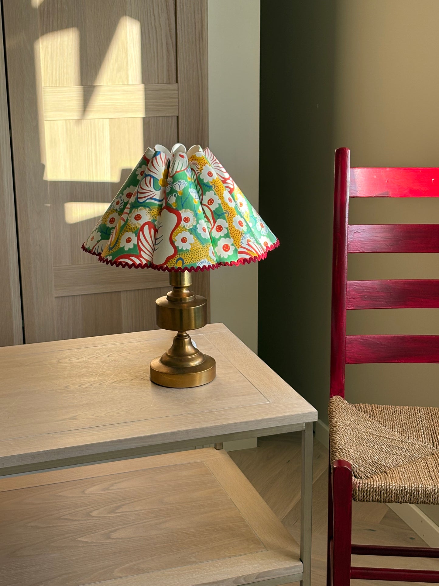 Vesle eldblomman grønn