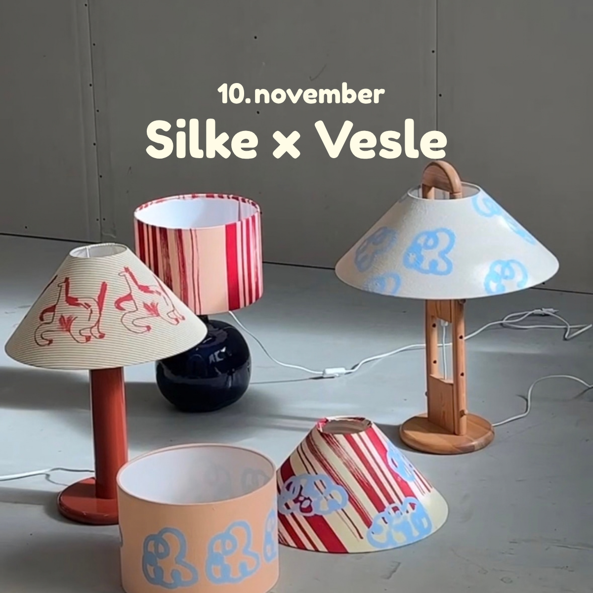 Silke x Vesle lampe 🎨