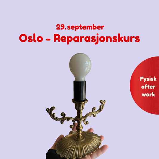 Reparasjonskurs 29. sep